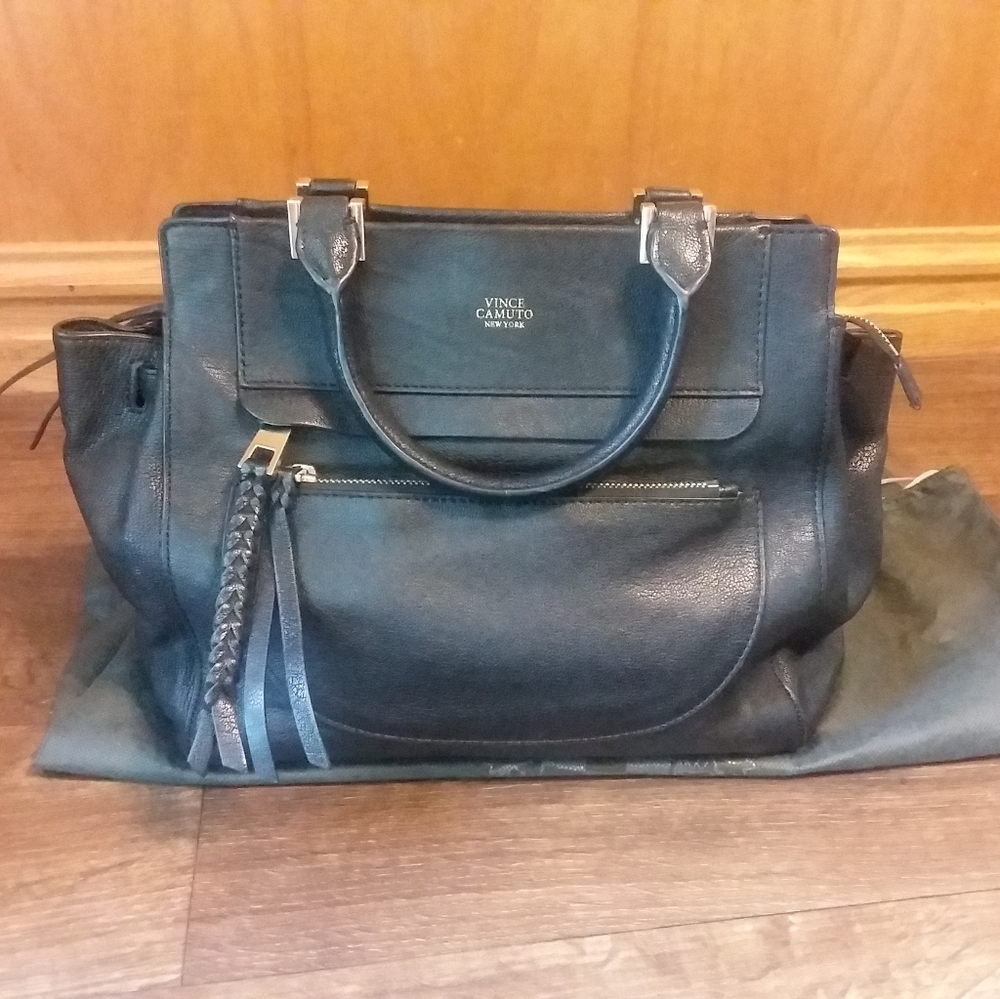 Satchel - black - vince camuto